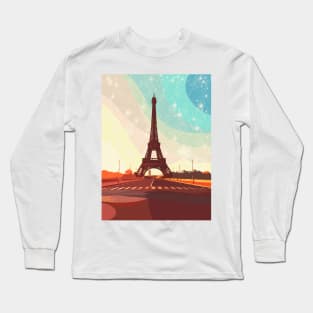 Eiffel Tower Long Sleeve T-Shirt